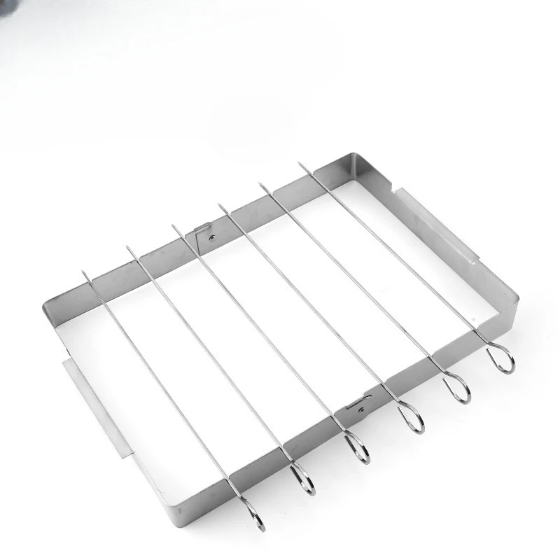 Outdoor Edelstahl faltbare Grill ablage tragbare und einfache Grill Grill ablage Grill Picknick Grill Rack kommt mit Grills pieße Image