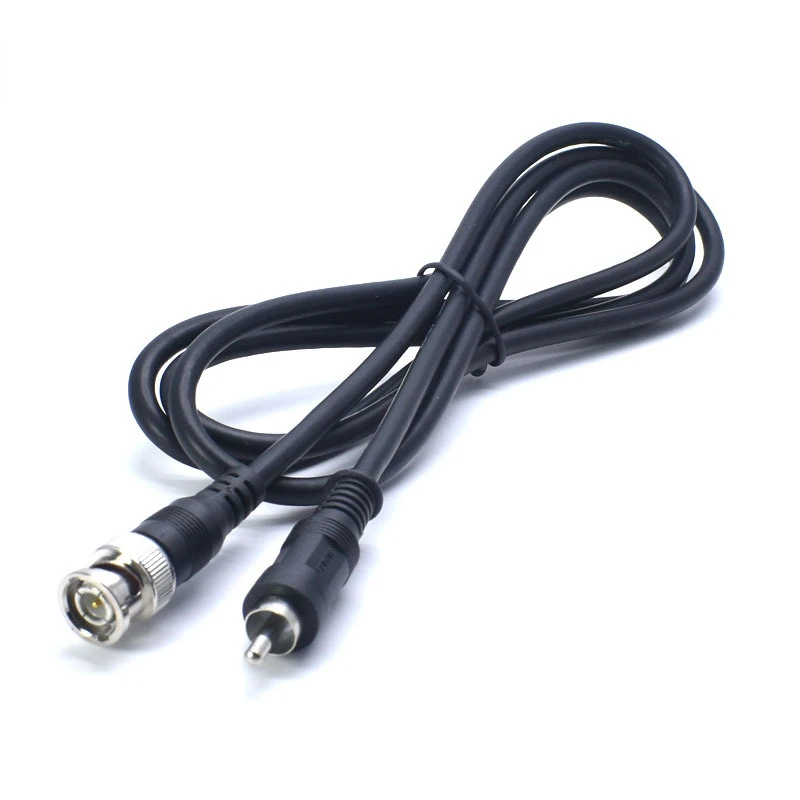 1,8/3 m BNC Stecker Auf RCA Stecker Jack Koaxialkabel Stecker Video Adapter für CCTV Kamera System kamera Zubehör P1 Image