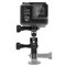 Puluz universal sport kamera metall kugelgelenk halterung mit 2 langen schrauben für gopro hero12 11 10 9 schwarz/dji osmo action kameras
