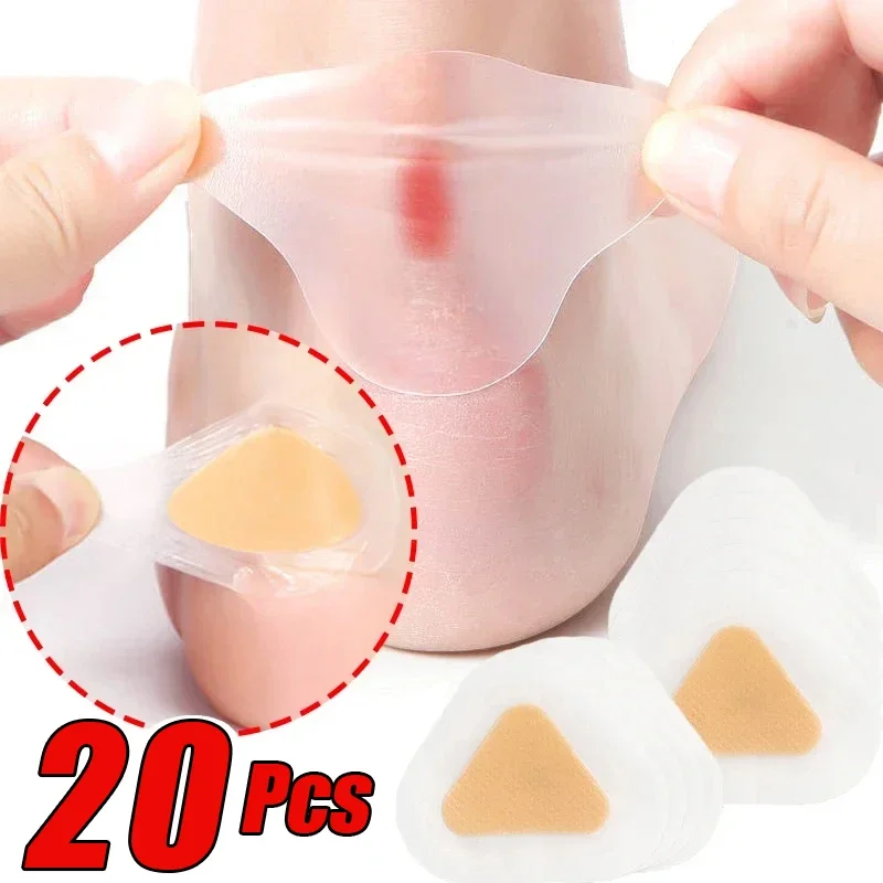 20/40/80pcs Silikon gel Schuhe Aufkleber Schmerz linderung Patch Liner High Heel Aufkleber Füße Pflege selbst klebende Hydro kolloid Pads Kissen Image