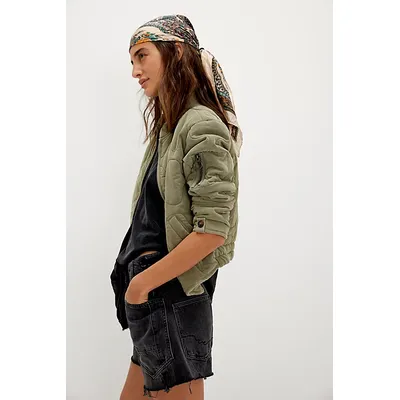 Aura Liner Jacket at Free People in Adventurer, Size: Medium