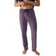 Pyjamahose MEY "GRAPHIC STRIPES", Herren, Gr. L, N-Gr, rot (true rot), Interlock, Obermaterial: 100% Baumwolle, casual, bequem lang, Hosen, Interlock-Jersey