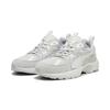 Sneaker PUMA "MILENIO TECH SUEDE", Gr. 39, grau (cool light gray, feather gray, puma weiß), Textil, sportlich, Schuhe