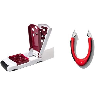 Quick Release Multi Cherry Pitter & Strawberry Hulle