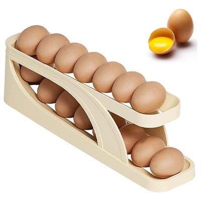 New Automatic Roll-down Double-layer Egg Dispenser