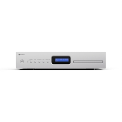 auna Art22 CD-Player MP3 opt. | Hifi-Player | CD, CD-R/RW, CD-MP3 | Display | Fernbedienung Silber Image