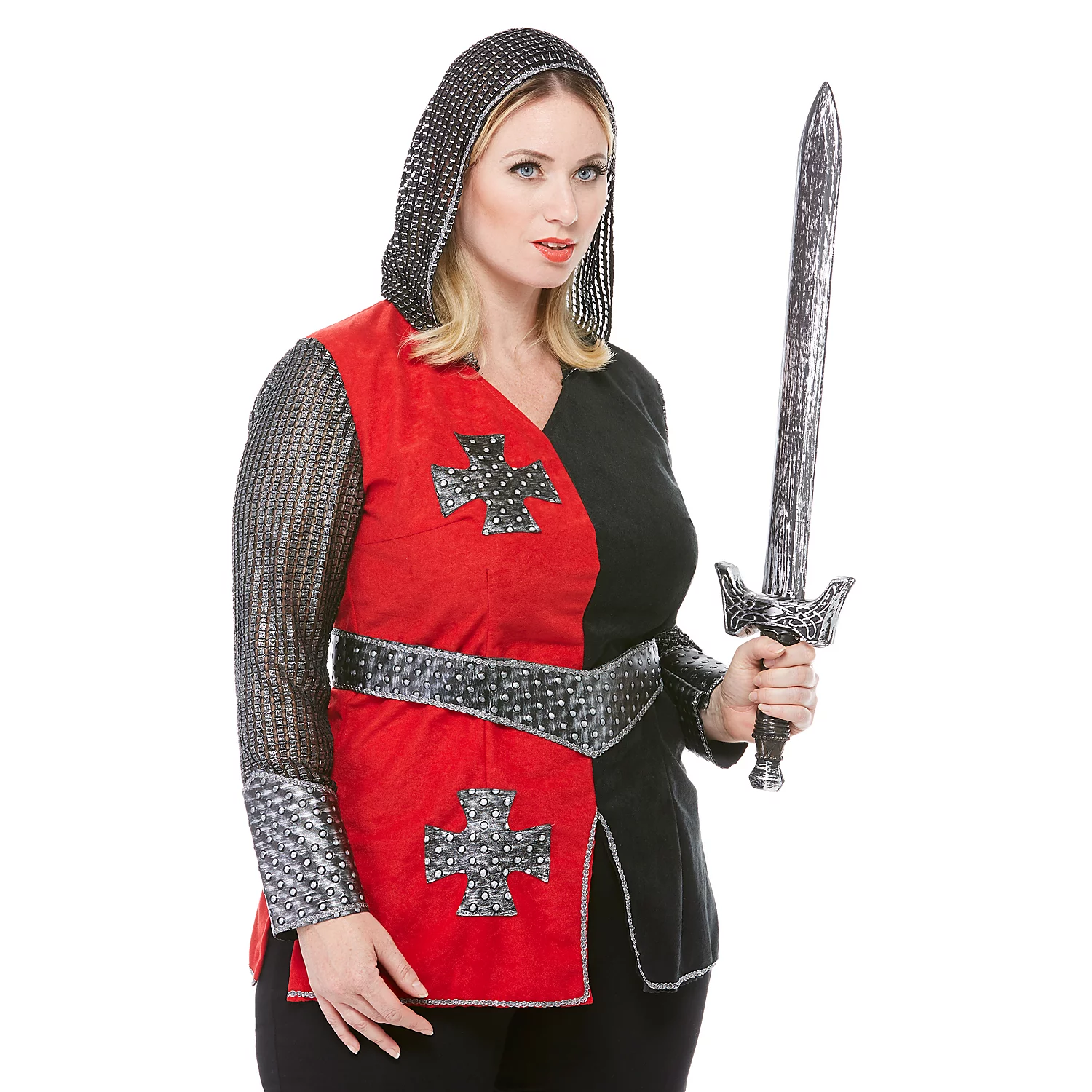 Ritterin-Kostüm für Damen Image