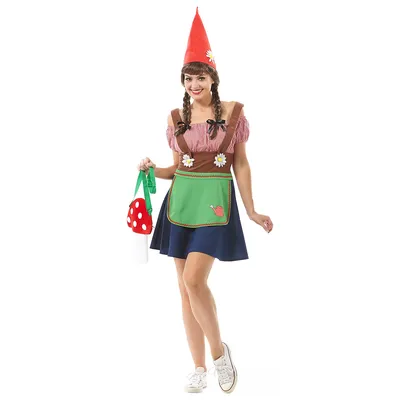 Zwergenkostüm Wilhelmina für Damen Image