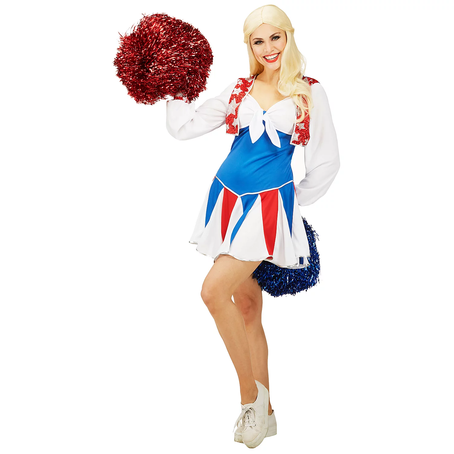 Cheerleaderkostüm Silverstar für Damen Image