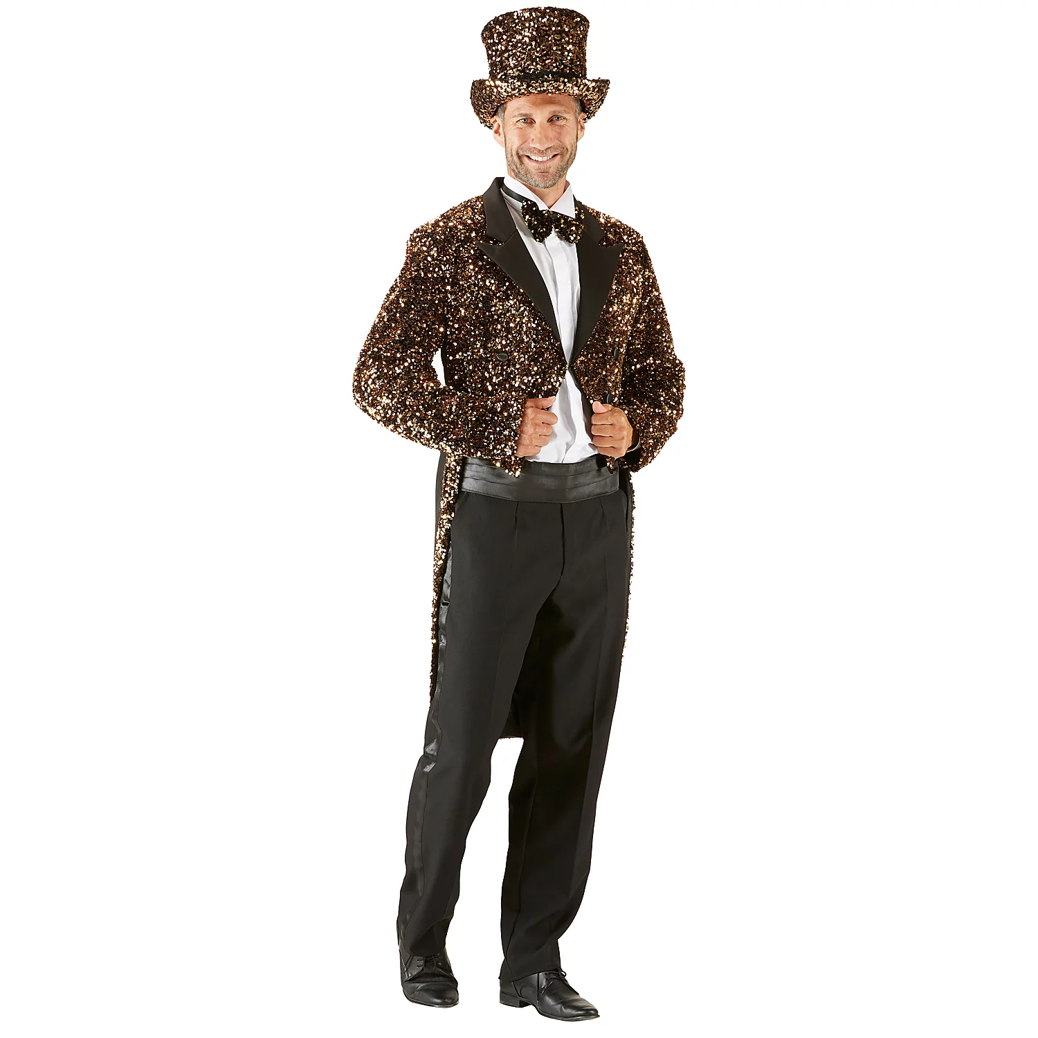 buttinette Frack Pailletten für Herren Image
