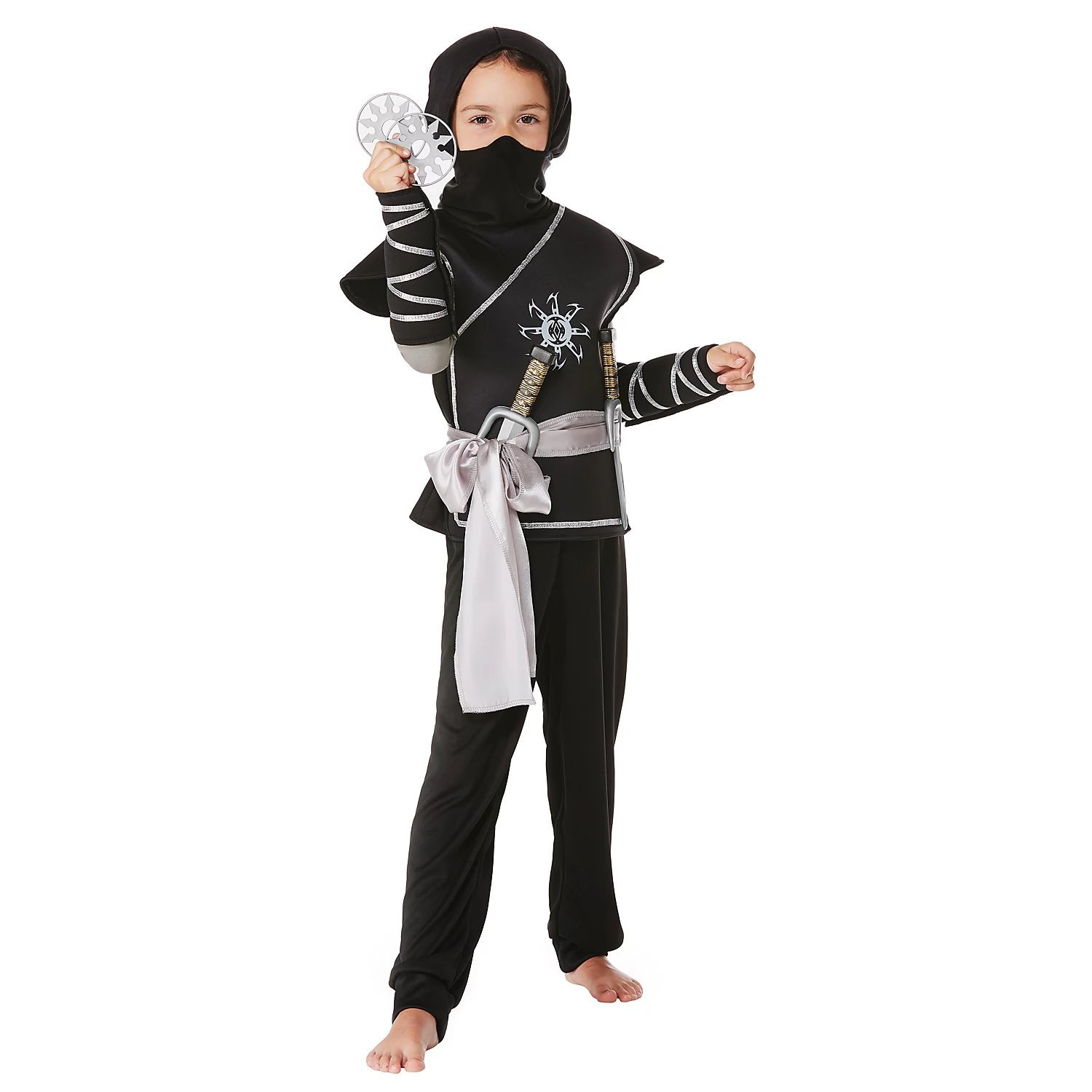 Ninja-Kostüm Hajata für Kinder Image