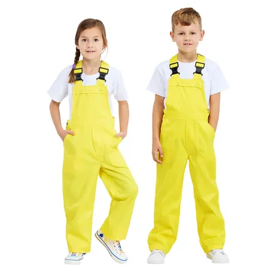 Latzhose für Kinder, gelb