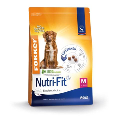 13kg Adult Nutri-Fit Medium Fokker Hundefutter trocken zum Sonderpreis!