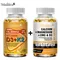 Mulittea Hot Sale Calcium and Magnesium & D3K2 Capusles Support Bone and Muscle Health Replenish