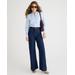 Tall Pintuck Denim Trouser