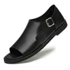 Summer Roman Slippers Men's Non-slip Shoes Slippers Comfortable Sandals Beach Drag Soft Indoor Size 38-44 Men Shoes Sandals Men