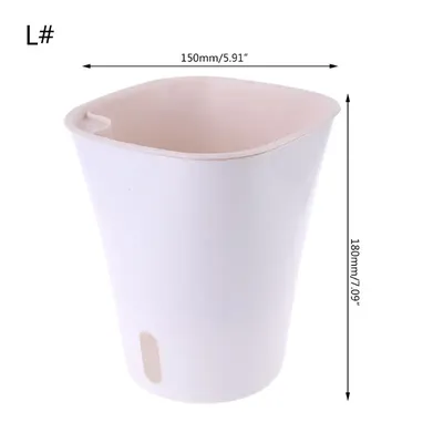 Nützliche Selbst Bewässerung Pflanzer Blume Topf Home Garten Balkon Decor Faul Verwenden Neue G32A
