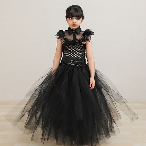 Dunkle Wissenschaft Karneval Kleid Cosplay Kostüm Tutu Gothic-Horror Cosplay Kinder Mädchen Karneval Maskerade Leistung Party Halloween Einfaches Karnevalskostüm Verkleiden Image