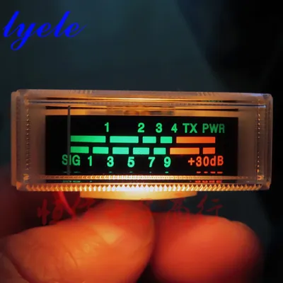 Vu Meter for Audio Level High Quality 650 Ohms Sound Signal Indicator With Backlight 6-12V