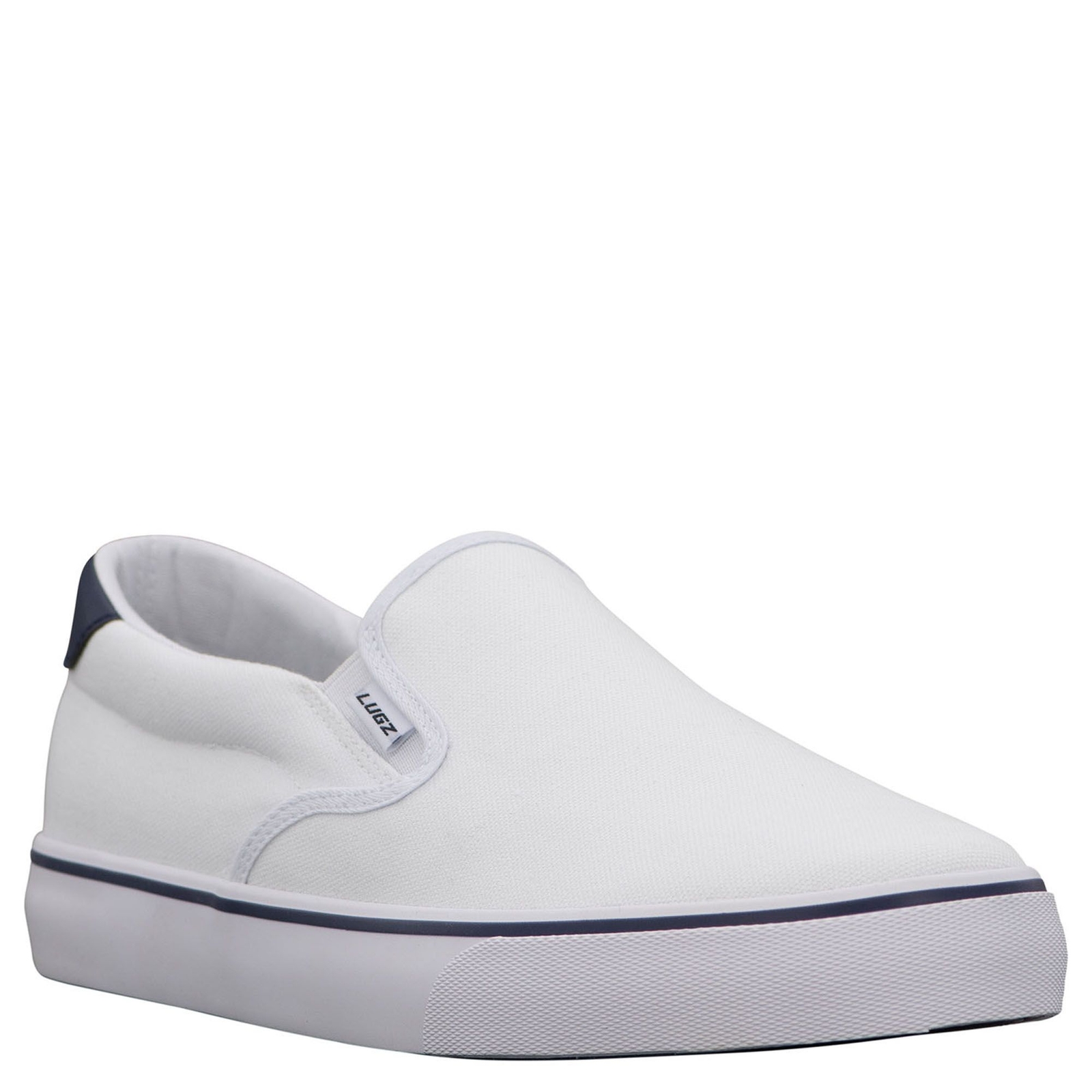 Lugz Clipper Wide - Mens 11.5 White Slip On W
