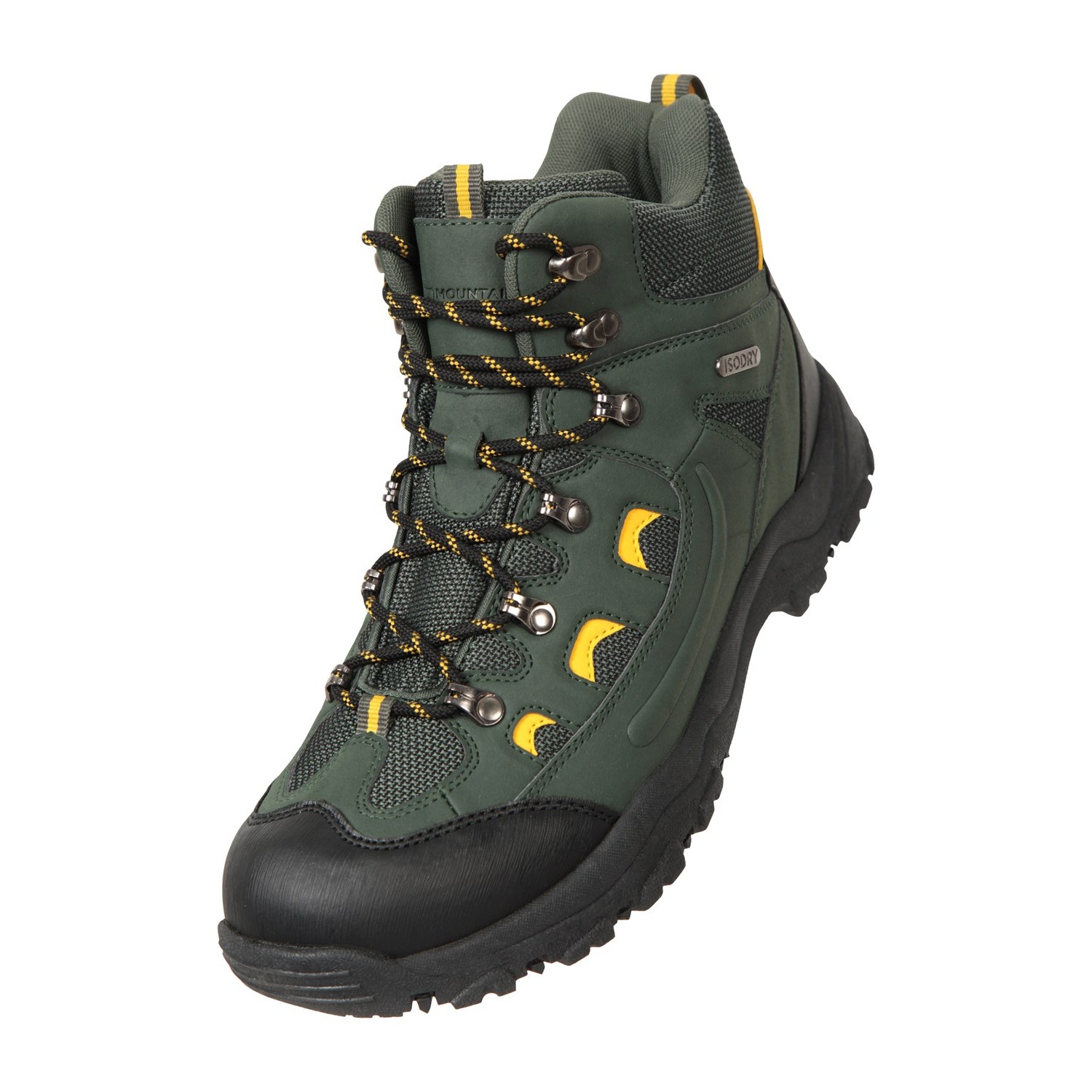 Mountain Warehouse Herren Adventurer Wasserdichte Wanderschuhe (Grün)