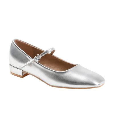 Where's That From - Damen Pumps "Minsk", Metallic, PU (Silber)