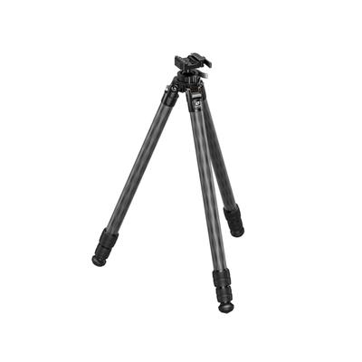 Leofoto ST-323CX Outdoors Tripod w/ Integrated Lever-Control Ballhead&Lever-Release Clamp Black ST-323CX