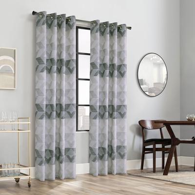 Wide Width Jackson Light Filtering Grommet Curtain Panel by Habitat™ in Natural (Size 52