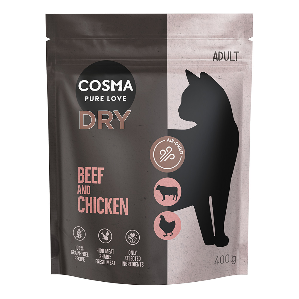 Cosma Air-Dried Manzo & Pollo Crocchette per gatto - 400 g