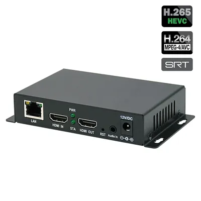 Guter Preis h.265 h.264 srt Encoder 1080p HDMI zu IP Video Encoder für Live-Streaming