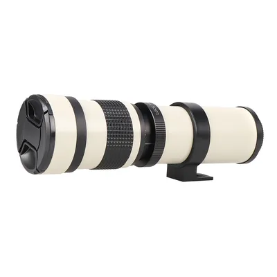 FOTGA 420-800mm F/8,3-16 Zoom Teleobjektiv für Canon DSLR Kamera 5D3 800D 70D