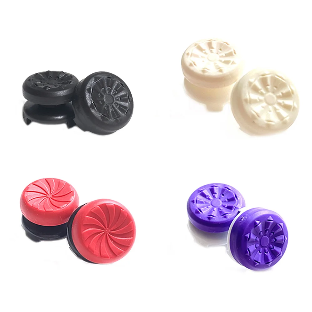 Poignée de pouce en Silicone pour jeux vidéo, 2 pièces, pour Ps4/ps5, capuchon Booster de Joystick FPS, accessoires de contrôleur de jeu vidéo