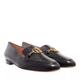 Bally Loafer - Obrien - Gr. 37 (EU) - in Schwarz - für Damen - aus Leder & Leder & Leder & genarbt