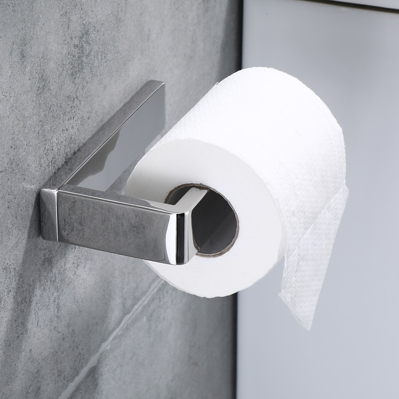 Bathroom Accessory Set 304 Stainless Steel 3-Piece Towel Rack, Towel Ring, Toilet Paper Rack,Bright Silvery