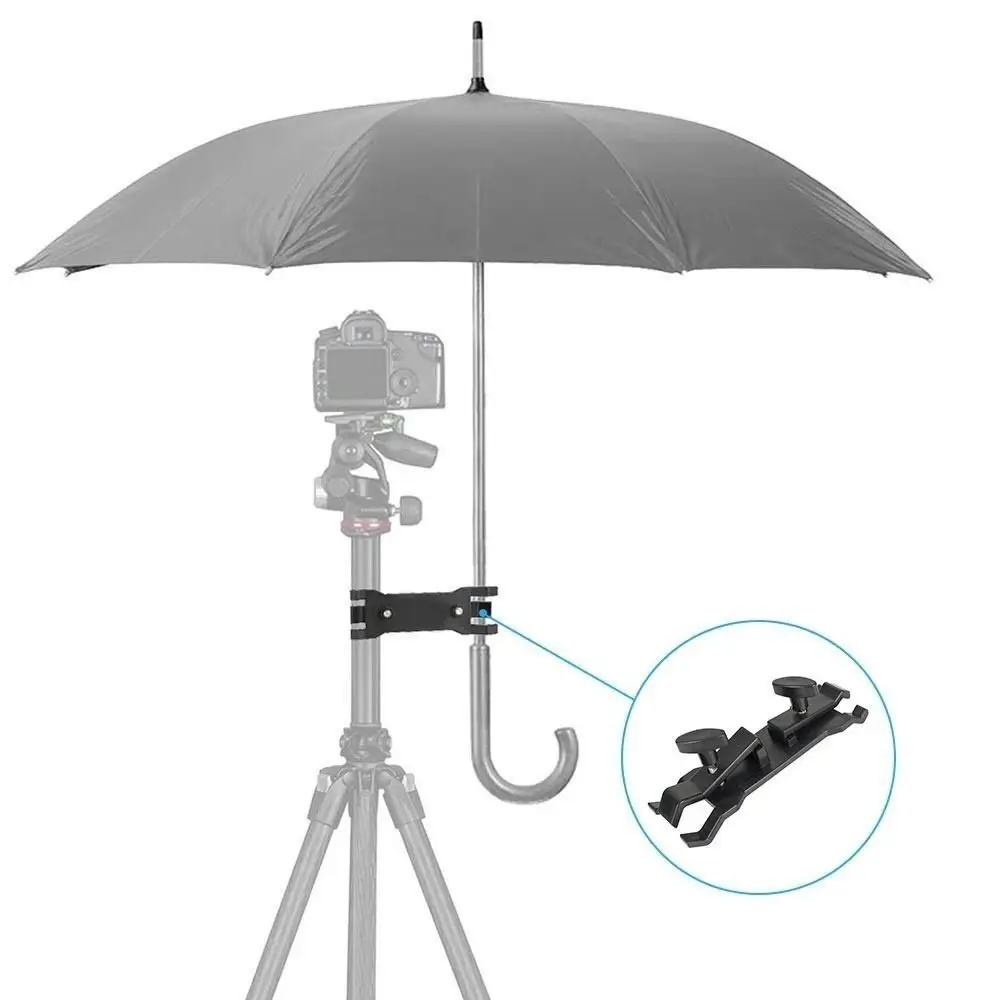 Treppiede per fotocamera Morsetto per ombrello Accessori per treppiede per fotografia Accessori per fotocamera Accessori per reflex