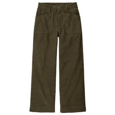Patagonia - Women's Wide Leg Cord Pants - Freizeithose Gr 40 oliv Image