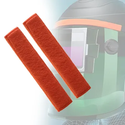 2 Pieces Hard Hat Welding Sweat Bands Pad Liners Flame Retardent for Industrial Helmets Welding Helmet Hard Hats Accessory