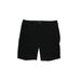 J.Crew Factory Store Athletic Shorts: Black Solid Activewear - Women's Size 4