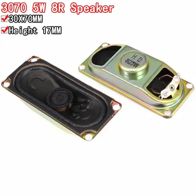 2 teile/los 5 w 8r horn lautsprecher lcd monitor/tv 3070 lautsprecher 8 ohm 5 watt 30*70mm dicke Image