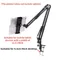 Metall Desktop Ständer Lange Arm Tablet Ständer Bett Desktop Faul Halterung Unterstützung Smartphone Halter Mikrofon Boom