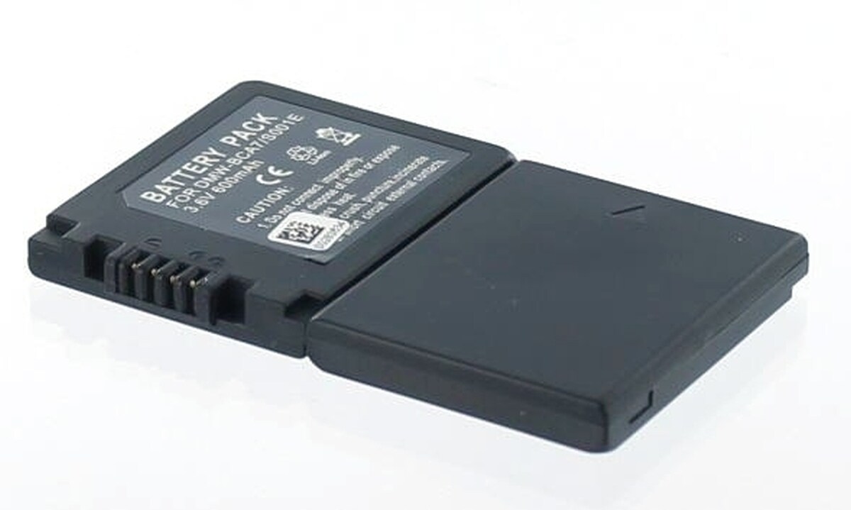 AGI Akku für Panasonic LUMIX DMC-FX5 Li-Ion 3,6 Volt 550 mAh schwarz Image