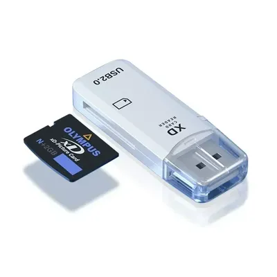Original XD Picture Card Reader USB 2.0 Memory Adapter for Olympus Fuji Cameras type c to micro usb