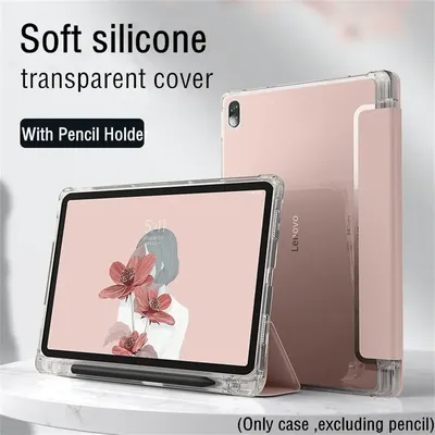 Pencil Holder Cover for Lenovo Tab P11 2nd Gen Tablet Case M10 Plus 3rd 10.6 Xiaoxin Pad 2022 2024
