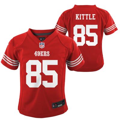 San Francisco 49ers Nike Game Heimtrikot - scharlachRöt - George Kittle - Kinder Image