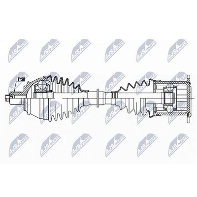Nty Antriebswelle [Hersteller-Nr. NPW-AU-033] für Audi, VW Image