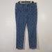 J. Crew Jeans | J. Crew Jeans Vintage Straight Polka Dot Blue Denim Jeans 32t | Color: Blue/White | Size: 32