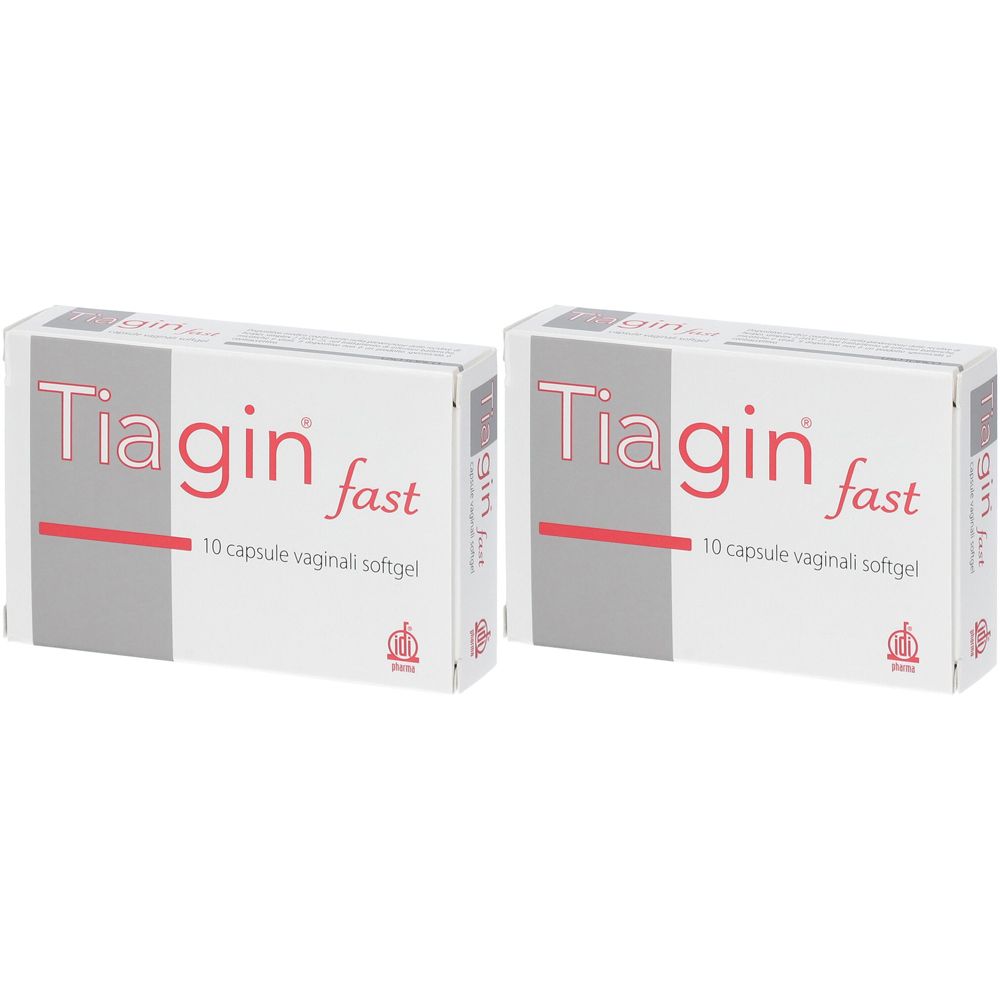 Tiagin® fast Set da 2 2x10 pz Ovuli vaginali