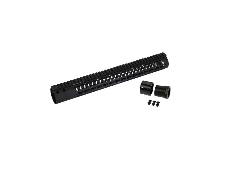 Samson RTR Series Handguard 18in for Ruger RPR w/Gen 1 to Gen 2 Conv. Kit Black 01-05003-01