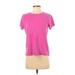 J.Crew Factory Store Short Sleeve T-Shirt: Pink Tops - Women's Size Small