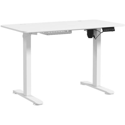 Vinsetto - Höhenverstellbarer Schreibtisch Elektrisch 120 x 60 cm Computertisch mit 3 Image